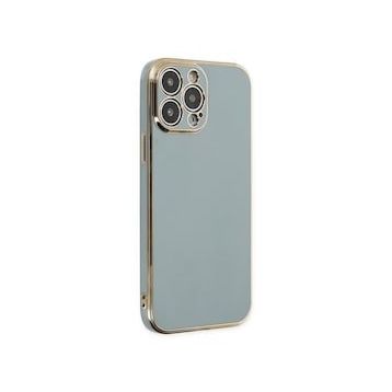 BSSM iPhone 13 Pro Max Volet Silikon Açık Yeşil Kılıf