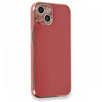 BSSM iPhone 13 Volet Silikon Kırmızı Kılıf