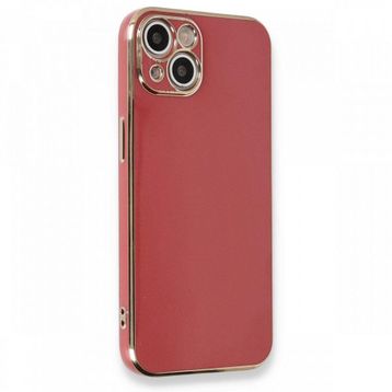 BSSM iPhone 13 Volet Silikon Kırmızı Kılıf