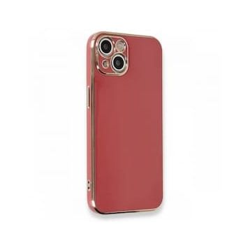 BSSM iPhone 13 Volet Silikon Kırmızı Kılıf