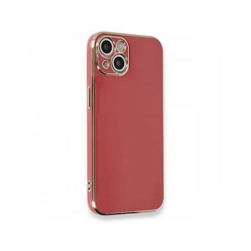 BSSM iPhone 13 Volet Silikon Kırmızı Kılıf