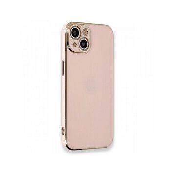 BSSM iPhone 13 Volet Silikon Pembe Kılıf