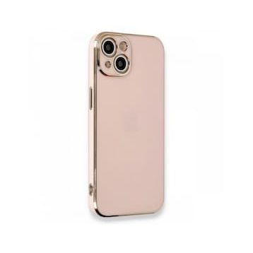 BSSM iPhone 13 Volet Silikon Pembe Kılıf