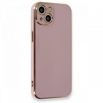 BSSM iPhone 13 Volet Silikon Siyah Kılıf