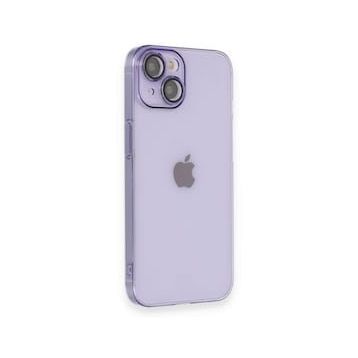 BSSM iPhone 14 Armada Lensli Kapak Mor Kılıf