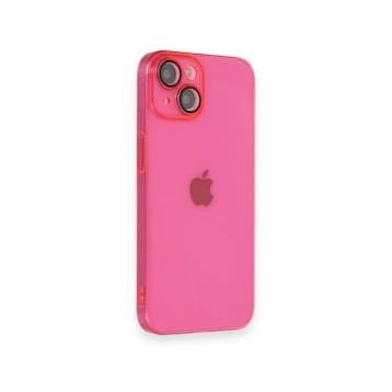 BSSM iPhone 14 Armada Lensli Kapak Pembe Kılıf