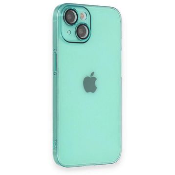 BSSM iPhone 14 Armada Lensli Kapak Yeşil Kılıf