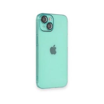 BSSM iPhone 14 Armada Lensli Kapak Yeşil Kılıf