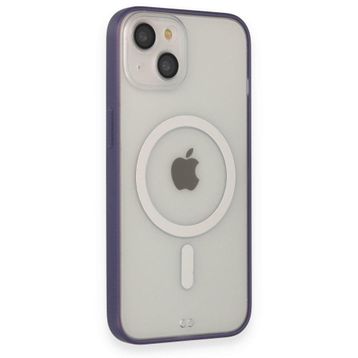 BSSM iPhone 14 Grand Magneticsafe Kapak Mor Kılıf