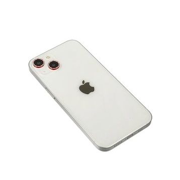 BSSM iPhone 14 Kırmızı Diamond Kamera Lens
