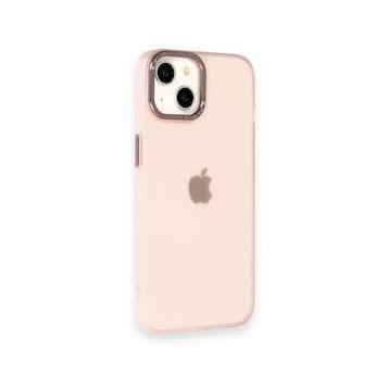 BSSM iPhone 14 Modos Metal Kapak Pembe Kılıf