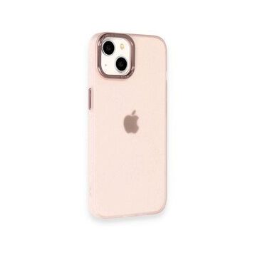 BSSM iPhone 14 Modos Metal Kapak Pembe Kılıf