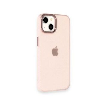 BSSM iPhone 14 Modos Metal Kapak Pembe Kılıf