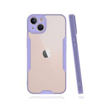 BSSM iPhone 14 Platin Silikon Lila Kılıf