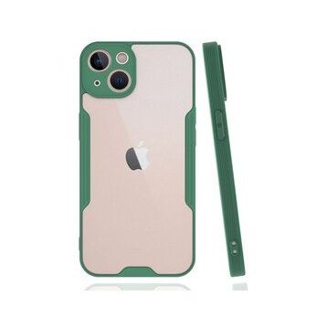 BSSM iPhone 14 Platin Silikon Yeşil Kılıf