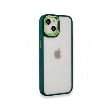 BSSM iPhone 14 Plus Dora Kapak Haki Yeşil Kılıf