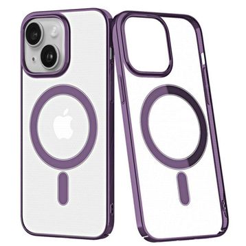 BSSM iPhone 14 Plus Element Magneticsafe Sert Kapak Mor Kılıf