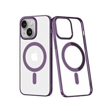 BSSM iPhone 14 Plus Element Magneticsafe Sert Kapak Mor Kılıf