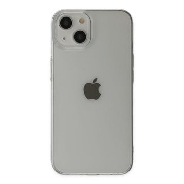 BSSM iPhone 14 Plus PC Sert Şeffaf Kapak Şeffaf Kılıf