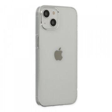 BSSM iPhone 14 Plus PC Sert Şeffaf Kapak Şeffaf Kılıf