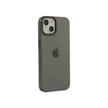 BSSM iPhone 14 Plus PC Sert Şeffaf Kapak Siyah Kılıf