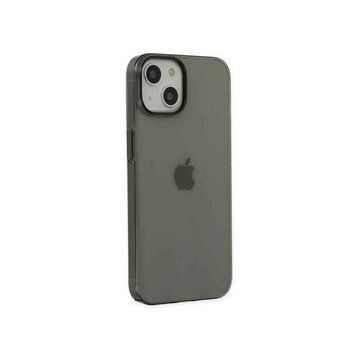 BSSM iPhone 14 Plus PC Sert Şeffaf Kapak Siyah Kılıf
