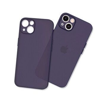 BSSM iPhone 14 Plus Puma Silikon Koyu Mor Kılıf