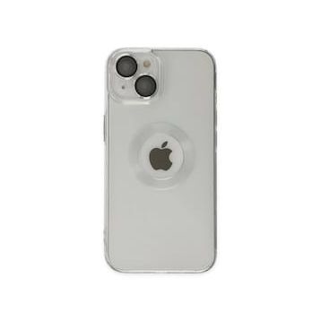 BSSM iPhone 14 Plus Santa Lens Silikon Şeffaf Kılıf
