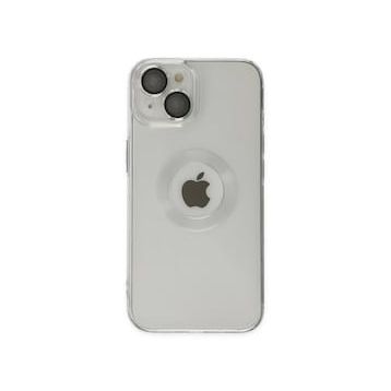 BSSM iPhone 14 Plus Santa Lens Silikon Şeffaf Kılıf