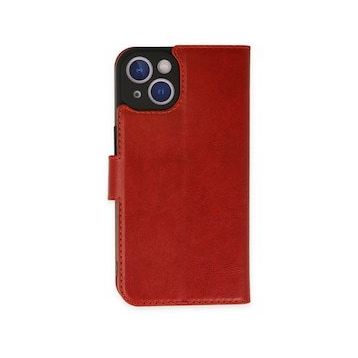 BSSM iPhone 14 Plus Trend S Plus Kapaklı Kırmızı Kılıf