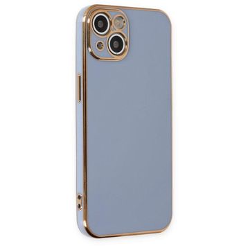 BSSM iPhone 14 Plus Volet Silikon Siyah Kılıf