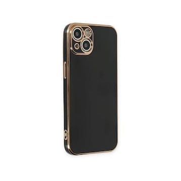 BSSM iPhone 14 Plus Volet Silikon Siyah Kılıf