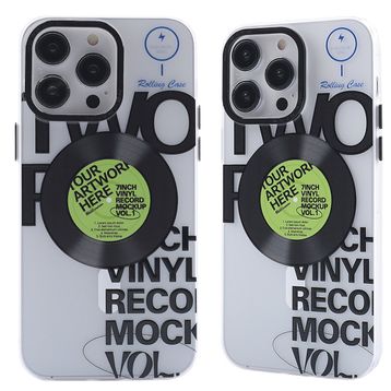 BSSM iPhone 14 Pro Magneticsafe Desenli Kapak Apollo Şeffaf 5 Kılıf