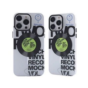 BSSM iPhone 14 Pro Magneticsafe Desenli Kapak Apollo Şeffaf 5 Kılıf