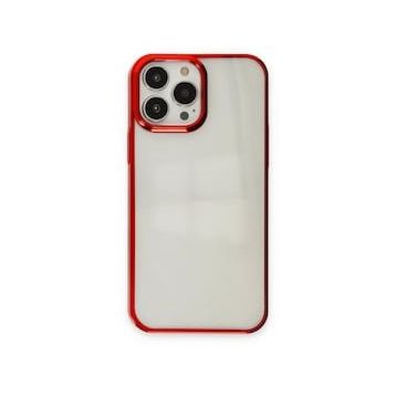 BSSM iPhone 14 Pro Max Element Silikon Kırmızı Renkli Kılıf