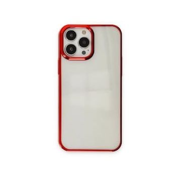 BSSM iPhone 14 Pro Max Element Silikon Kırmızı Renkli Kılıf