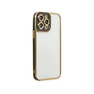 BSSM iPhone 14 Pro Max Liva Lens Silikon Siyah Kılıf