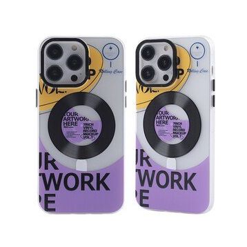 BSSM iPhone 14 Pro Max Magneticsafe Desenli Kapak Apollo Şeffaf 6 Kılıf