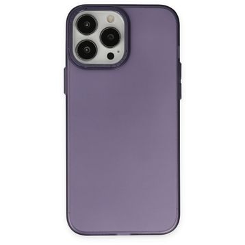 BSSM iPhone 14 Pro Max Modos Metal Kapak Mor Kılıf