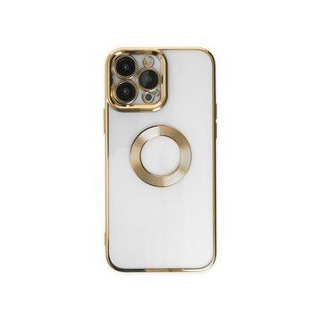 BSSM iPhone 14 Pro Max Slot Silikon Gold Kılıf