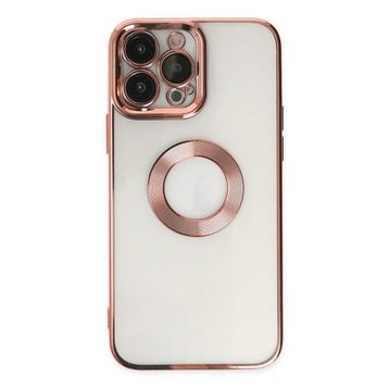 BSSM iPhone 14 Pro Max Slot Silikon Rose Gold Kılıf