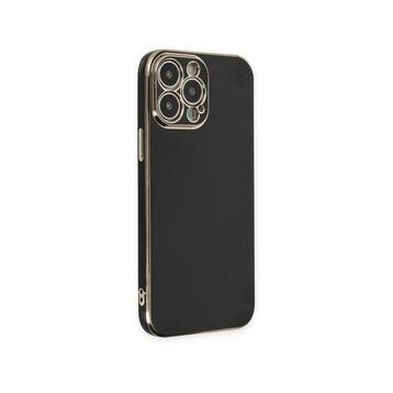 BSSM iPhone 14 Pro Max Volet Silikon Siyah Renkli Kılıf