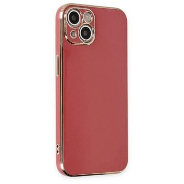 BSSM iPhone 14 Volet Silikon Kırmızı Kılıf
