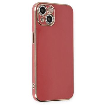 BSSM iPhone 14 Volet Silikon Kırmızı Kılıf