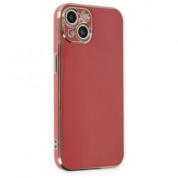 BSSM iPhone 14 Volet Silikon Kırmızı Kılıf