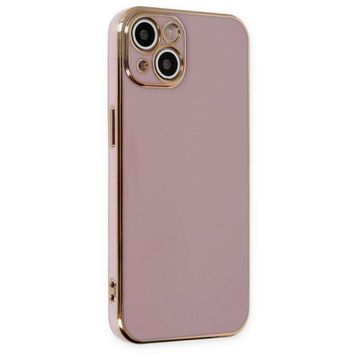 BSSM iPhone 14 Volet Silikon Mor Kılıf