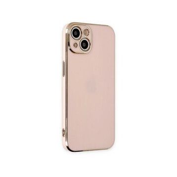 BSSM iPhone 14 Volet Silikon Pembe Kılıf
