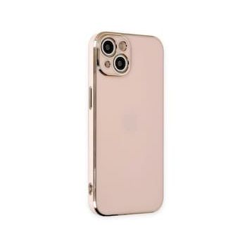 BSSM iPhone 14 Volet Silikon Pembe Kılıf
