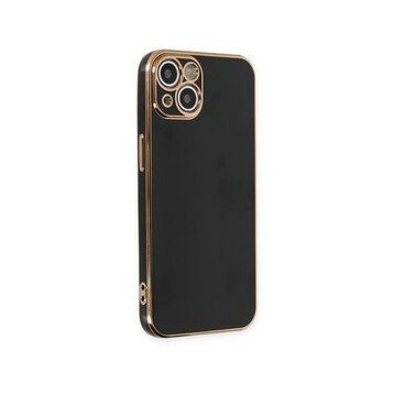 BSSM iPhone 14 Volet Silikon Siyah Kılıf