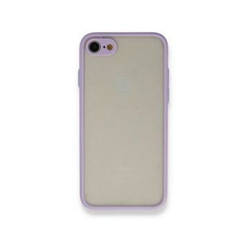 BSSM iPhone 7 Montreal Silikon Kapak Mor Kılıf